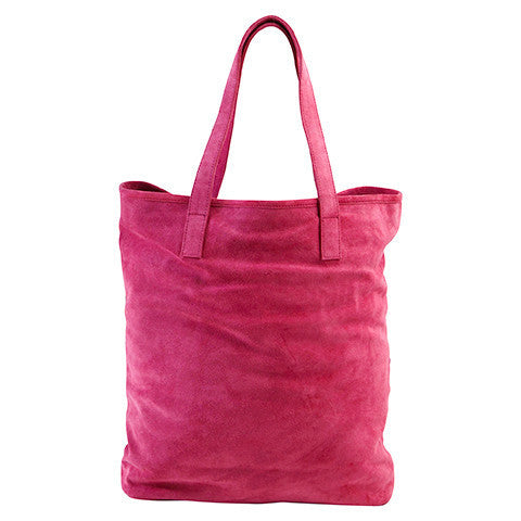 Pink Geometric Embroidered Tote - India