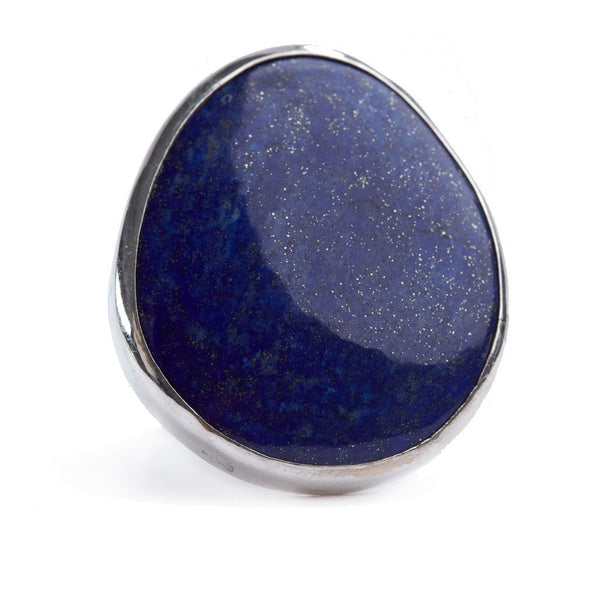 Silver Lapis Lazuli Ring - Afghanistan